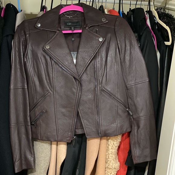 New Bcbg maxazria BCBGmaxazria leather jacket - Picture 5 of 6